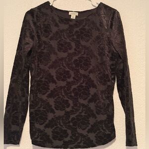 Sundance Midnight Velvet Blouse